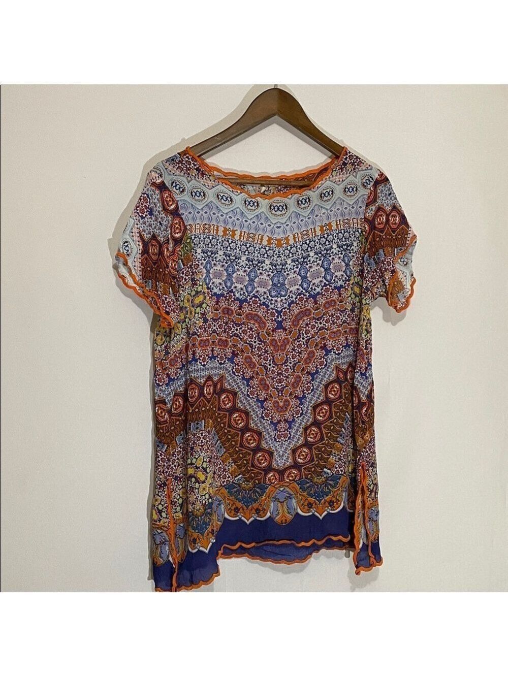 Soft Surroundings Multi Colored Tunic Sz Medium